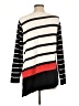 Alfani Stripes Black Pullover Sweater Size L - photo 2
