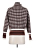 Unbranded Houndstooth Brown Jacket Size S - photo 2