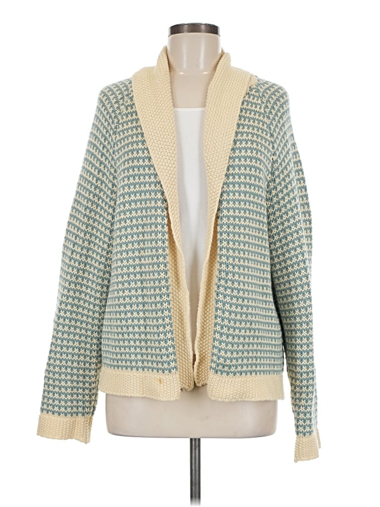 Pre-owned The Great Cardigan Sweater In Teal