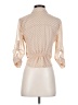 Mine Polka Dots Ivory 3/4 Sleeve Blouse Size S - photo 2