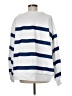 Shein 100% Polyester Stripes White Sweatshirt Size 8 - photo 2