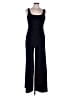 Zella Solid Black Jumpsuit Size L - photo 1
