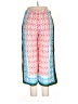 Trina Turk 100% Polyester Print Pink Casual Pants Size L - photo 2