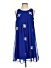 Leifsdottir 100% Polyester Blue Casual Dress Size 4 - photo 1