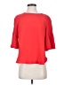 Amanda Uprichard Red 3/4 Sleeve Top Size S - photo 1
