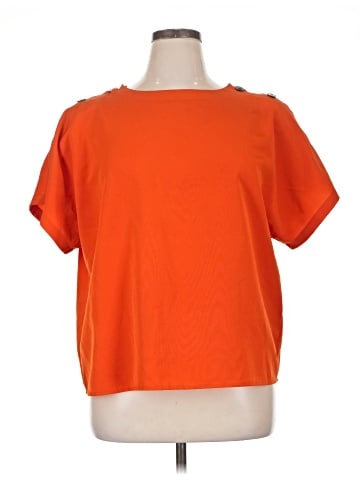 Leslie Fay Short Sleeve Top (view 1)