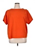 Leslie Fay 100% Polyester Orange Short Sleeve Top Size 16 - photo 1