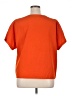 Leslie Fay 100% Polyester Orange Short Sleeve Top Size 16 - photo 2