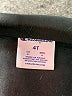 Champion 100% Polyester Black Track Jacket Size 4T - photo 3