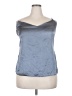 ASOS Silver Sleeveless Blouse Size 18 - photo 1