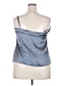 ASOS Silver Sleeveless Blouse Size 18 - photo 2