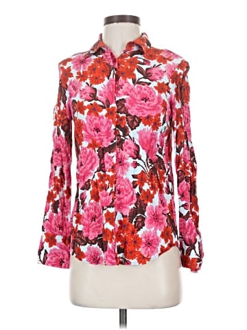 Zara Basic Long Sleeve Blouse (view 1)