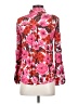 Zara Basic Floral Pink Long Sleeve Blouse Size S - photo 2