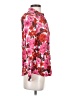 Zara Basic Floral Pink Long Sleeve Blouse Size S - photo 4