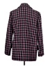 Maje Plaid Burgundy Pink Blazer Size EU (FR) 36 / US 4 - photo 2