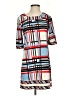 BCBGMAXAZRIA Graphic Blue Casual Dress Size XS - photo 1
