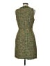 Neiman Marcus 100% Polyester Tweed Green Cocktail Dress Size 6 - photo 2