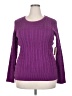 St. John's Bay Purple Pullover Sweater Size XXL - photo 1