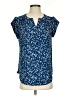 41Hawthorn Blue Short Sleeve Blouse Size S - photo 1