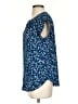 41Hawthorn Blue Short Sleeve Blouse Size S - photo 5