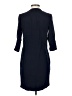 Sandro Solid Blue Casual Dress Size Sm (1) - photo 2