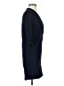 Sandro Solid Blue Casual Dress Size Sm (1) - photo 4