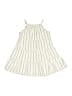Copper Key 100% Cotton Stripes Ivory Dress Size 3T - photo 1