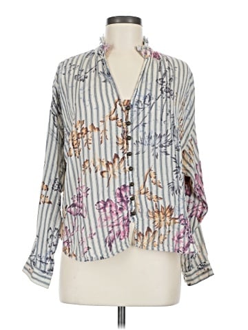 Pilcro 3/4 Sleeve Blouse (view 1)