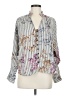 Pilcro Gray 3/4 Sleeve Blouse Size M - photo 1