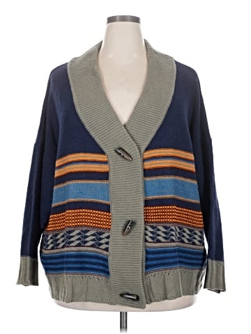 Woman Within Cardigan (view 1)