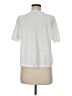 Layer 8 White Short Sleeve Top Size M - photo 2