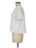 Layer 8 White Short Sleeve Top Size M - photo 5
