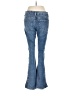Express Hearts Blue Jeans Size M - photo 2
