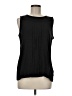 Ann Taylor 100% Polyester Black Sleeveless Blouse Size M - photo 1
