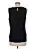 Ann Taylor 100% Polyester Black Sleeveless Blouse Size M - photo 2