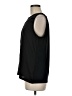 Ann Taylor 100% Polyester Black Sleeveless Blouse Size M - photo 5