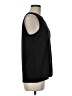 Ann Taylor 100% Polyester Black Sleeveless Blouse Size M - photo 4