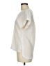 French Connection 100% Polyester Ivory Short Sleeve Top Size M - photo 5