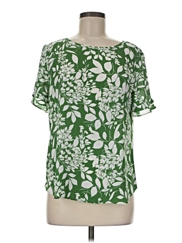 Ann Taylor Factory Short Sleeve Blouse (view 1)