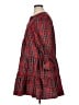 shopthemint.com 100% Polyester Plaid Red Casual Dress Size XL - photo 5