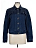 Draper James 100% Cotton Blue Denim Jacket Size L - photo 1