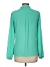 NY Collection Teal Long Sleeve Blouse Size M - photo 2