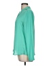 NY Collection Teal Long Sleeve Blouse Size M - photo 5