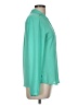 NY Collection Teal Long Sleeve Blouse Size M - photo 4