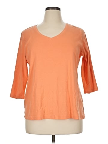 St. John's Bay 3/4 Sleeve T-Shirt (view 1)