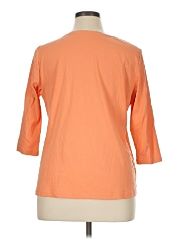 St. John's Bay 3/4 Sleeve T-Shirt (view 2)