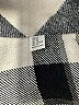 Unbranded 100% Polyester Plaid Gray Jacket Size M - photo 6
