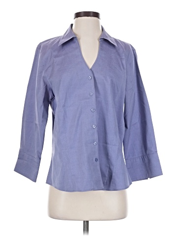 Coldwater Creek 3/4 Sleeve Button-Down Shirt (view 1)