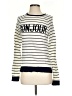 The Limited Outlet Stripes Ivory Pullover Sweater Size S - photo 1