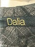 dalia Plaid Gray Dress Pants Size L - photo 7